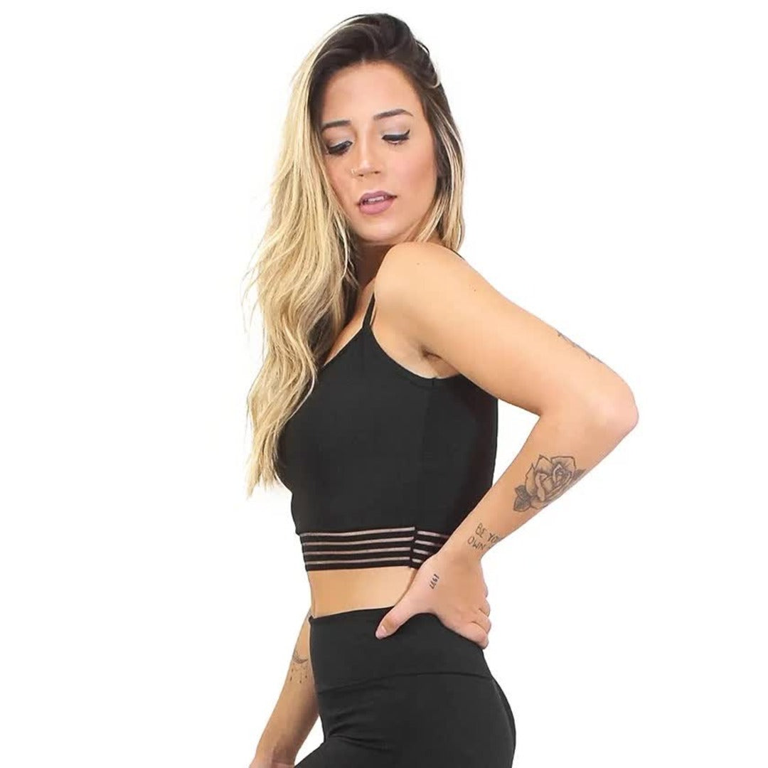 Cropped Fitness Alcinha MoveOn | REF: CC13