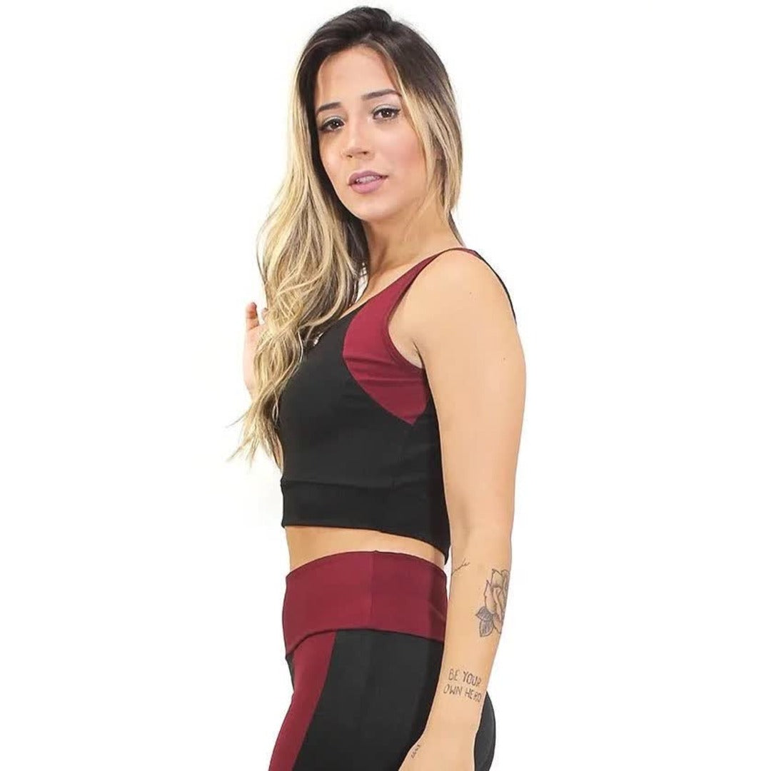 Cropped Alcinha Max Definition Fitness | REF: CC4