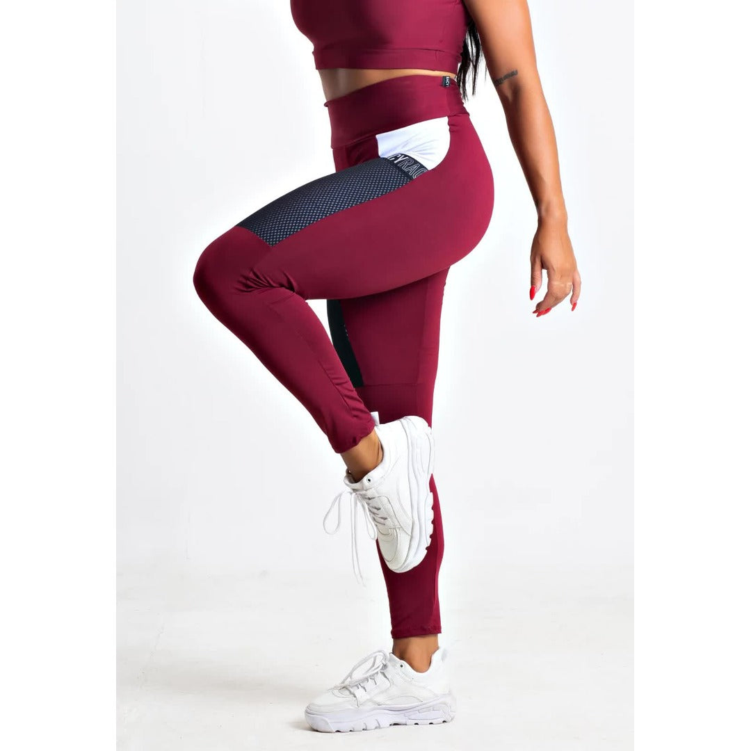 Calça Legging Cintura Alta  com Bolso e Elástico | CLGA8