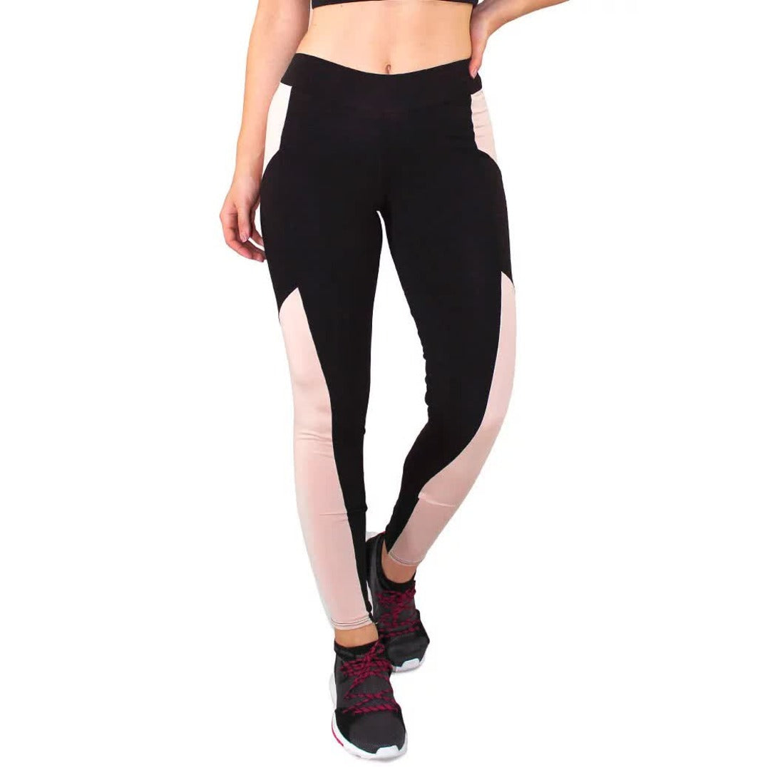 Calça com Detalhe Chocolate Legging Fitness Preto | REF: LC45