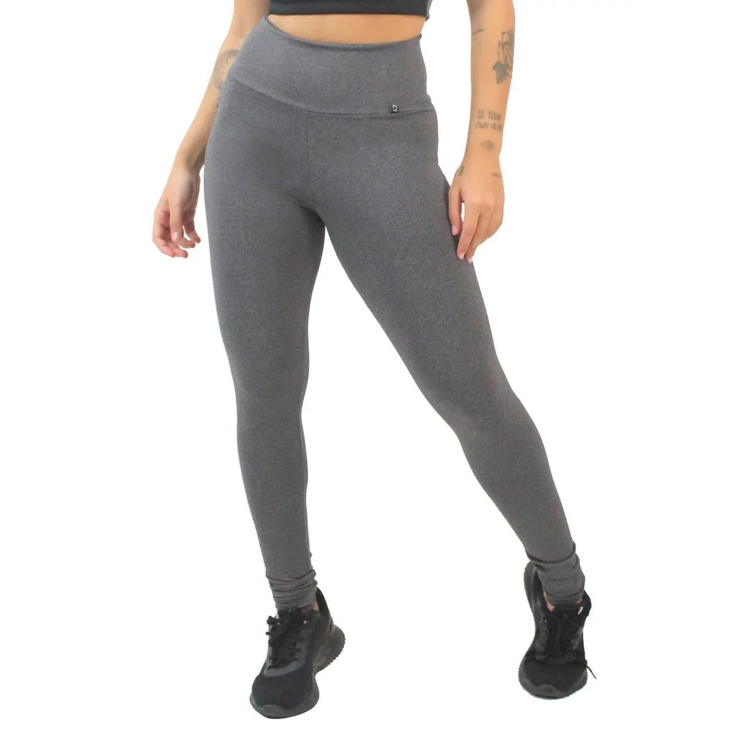 Calça Mescla Lisa Legging Fitness | REF: LX170