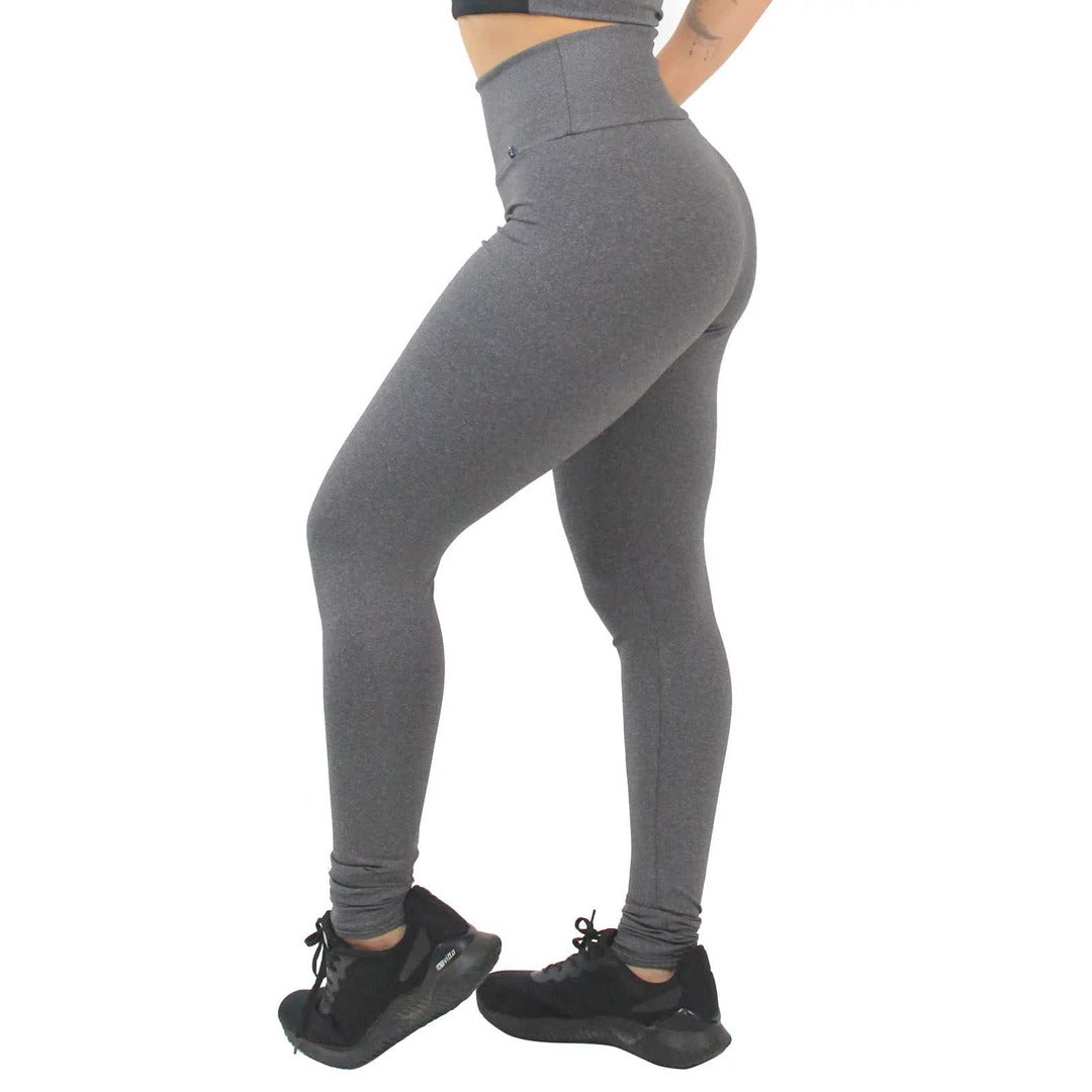 Calça Mescla Lisa Legging Fitness | REF: LX170