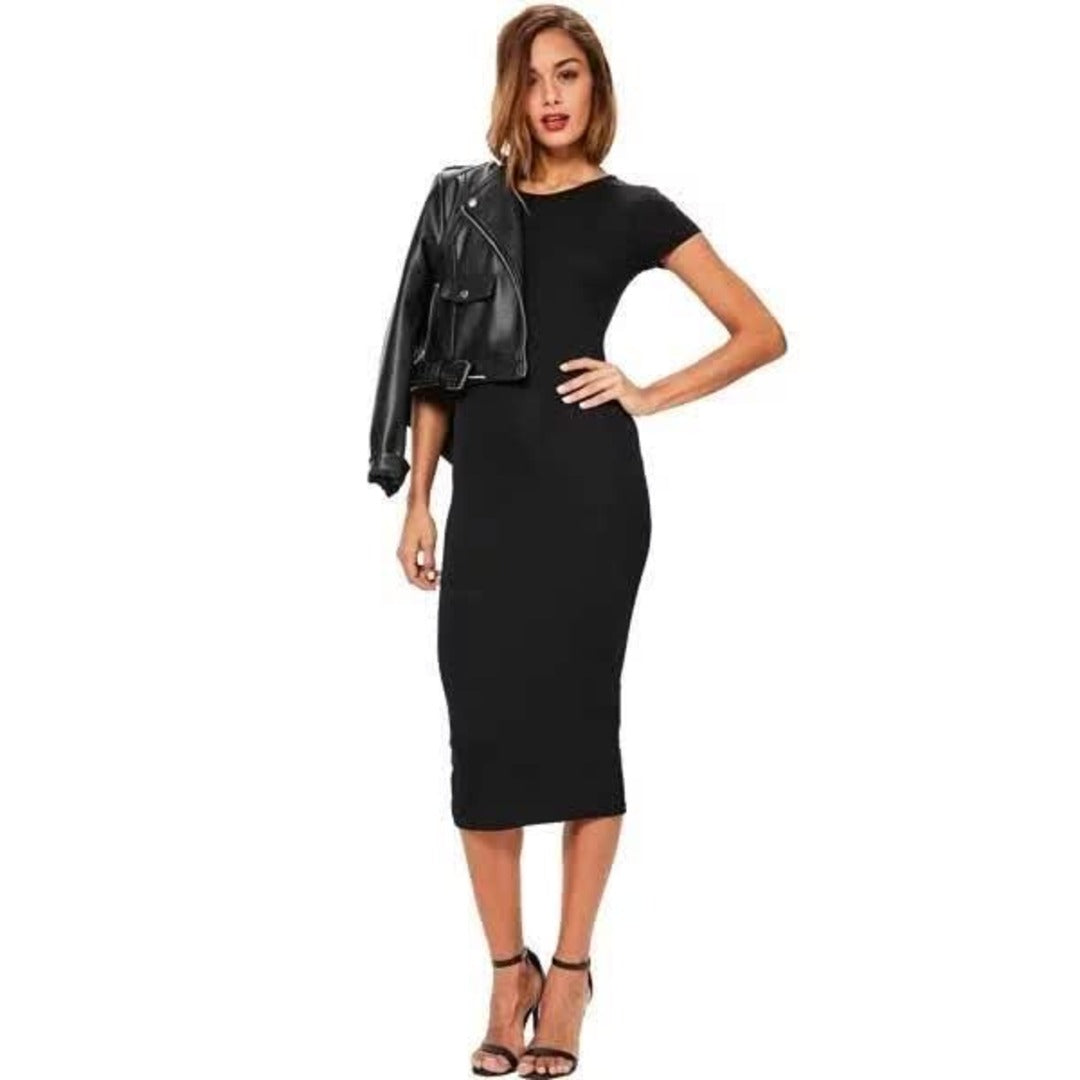 Vestido Feminino Casual Curto Midi Casual | REF: VRP277