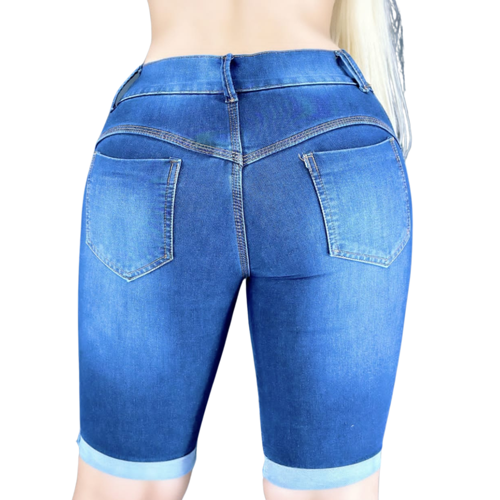 Bermuda Feminina Jeans Meia Coxa Lycra: Combinando com a Moda