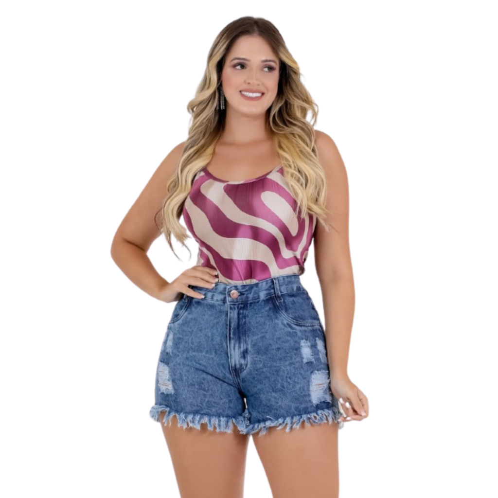 Shorts Jeans Femininos Destroyed: Estilo Desfiado