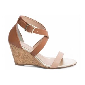 Sandália Plataforma de Cunha Anabela