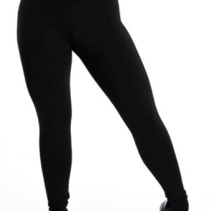 Calça Detalhe Cós Preto Legging Lisa | REF: LX315