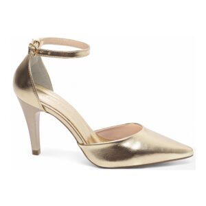 Sapato Scarpin Saia e Blusa